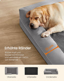 NEU Hundebett  91 x 71 x 25 cm hellgrau