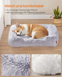 NEU Hundebett 91 x 68 cm mit erhöhten Rändern