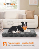NEU Hundebett XL 110x73cm schiefergrau