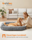 NEU Hundekörbchen orthopädisch 120 x 85 x 23 cm taubengrau