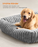 NEU Hundekörbchen orthopädisch 120 x 85 x 23 cm taubengrau