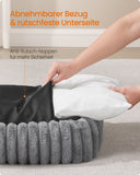 NEU Hundekörbchen orthopädisch 120 x 85 x 23 cm taubengrau