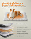 Hundedecke 9x 65 cm Taubengrau