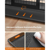 NEU Hundekäfig hochbelastbar und transportabel schwarz