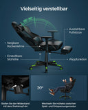 Neu Gaming-Stuhl ergonomisch ‎Schwarz-Grün