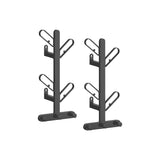 NEU 2er-Set Wandgarderobe 13 x 19 x 41 cm tintenschwarz