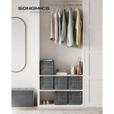 NEU 6er Set Aufbewahrungsbox 26cm schwarz