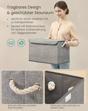 NEU 3er Set Aufbewahrungsbox Deckel taubengrau