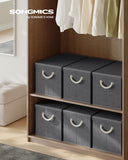 NEU 3er Set Aufbewahrungsbox mit Deckel schiefergrau
