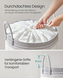 NEU Wäschekorb 90L 50 x 50 x 46 cm taubengrau
