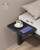 NEU Bett 160 x 200 cm aus Metall mit Aufbewahrungsregale
