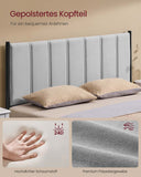 NEU Bettgestell 140 x 200 cm mit Latten grau