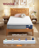 NEU Matratze 90 x 200 cm mit Gel-Memory mittelfest H3