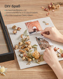 NEU Bilderrahmen 3D mit Schnur Klammern DIY