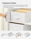 NEU 2er Set Kleiderschrank-Organizer mit 6 Fächern faltbar