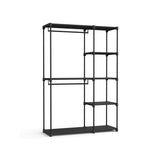 NEU Kleiderschrank faltbar 112 cm schwarz