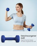 NEU Kurzhantel Set mit Hantelständer aquamarinblau