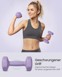 NEU Hexagon Hanteln mit Neoprenbeschichtung