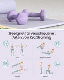 NEU Hexagon Hanteln mit Neoprenbeschichtung