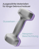 NEU Hexagon Hanteln mit Neoprenbeschichtung