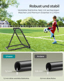 NEU Fußball-Rebounder Stahlrahmen verstellbar