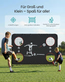 NEU Fußballtor mit Torwand PE-Netz