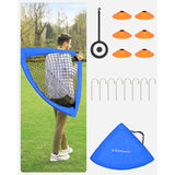 NEU 2er-Set Fußballtor Kinder faltbar blau