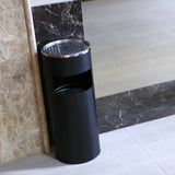 NEU Standaschenbecher Mülleimer 30 L schwarz