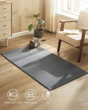 NEU Teppich 80 x 150 cm rutschfest taubengrau