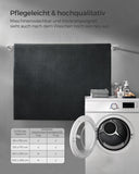 NEU Teppich 160 x 230 cm rutschfest anthrazitgrau