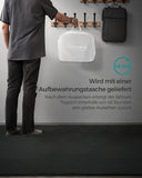 NEU Teppich 160 x 230 cm rutschfest anthrazitgrau