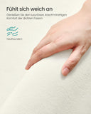 NEU Teppich 160 x 230 cm flauschig cremeweiß