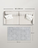 NEU Teppich 80 x 150 cm maschinenwaschbar