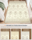 NEU Teppich 120 x 170 cm rutschfest sandbeige
