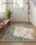 NEU Teppich 80 x 150 cm aquamarinblau