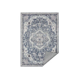 NEU Teppich 140 x 200 cm flauschig taubengrau