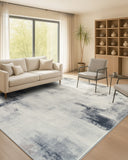 NEU Teppich 160 x 230 cm abstrakt taubengrau