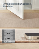 NEU Teppich 80 x 200 cm in Jute-Optik kamelbraun