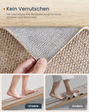 NEU Teppich 80 x 300 cm maschinenwaschbar Kamelbraun