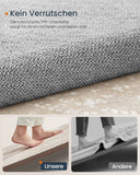 NEU Teppich 140 x 200 cm flauschig beige