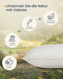 NEU Kopfkissen Standard 80x40cm mittelhart