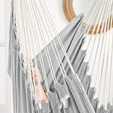 Hängesessel bis 150 kg belastbar Grau