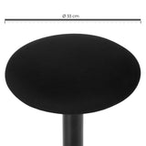 Arbeitshocker Bürohocker Sitzhöhe 60-85 cm Schwarz