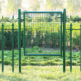 Gartentor 106 x 150 x 6 cm Dunkelgrün