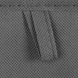 6er-Set Aufbewahrungsbox Faltbox mit Fingerloch 30 x 30 x 30 cm Grau