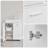 Waschbeckenunterschrank 60 x 30 x 63 cm Grau
