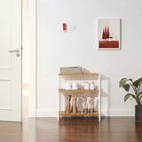 Pflanzenregal 60 x 26 x 66 cm Weiß