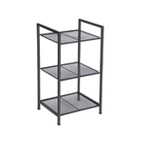 Standregal Küchenregal Badregal 38 x 30 x 72 cm Schwarz