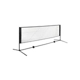 Badmintonnetz Tennisnetz 3 m Schwarz