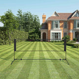 Badmintonnetz Tennisnetz 5 m Schwarz